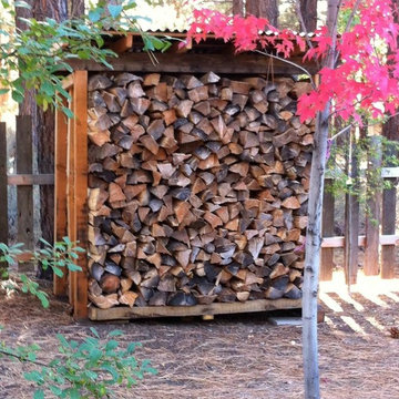 Custom Firewood Shed