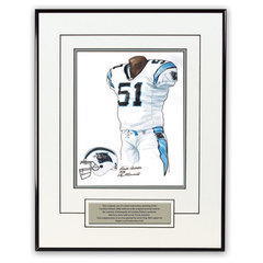 Carolina Panthers 1995 uniform artwork, This is a highly de…