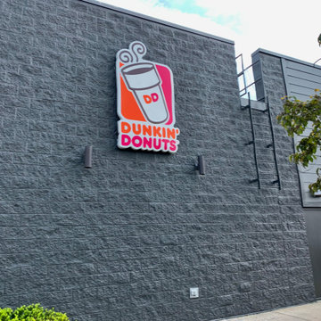 Dunkin Donuts - Exterior Painting for one of our colleagues