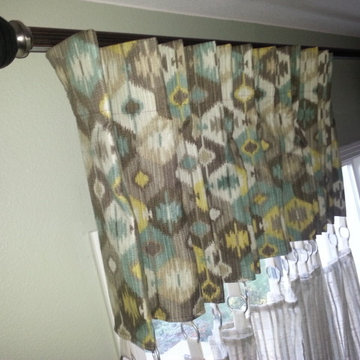 Custom-made drapery panels