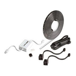 CabLED - CabLED Outdoor Lighting. 25 ft. 12-Volt Black LED Landscape Lighting Kit - Outdoor Lighting