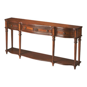 Butler Specialty Company Peyton Console Table Vintage Oak For A Peyton Console Table