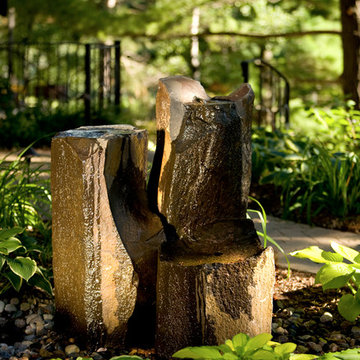 Front Entry Basalt Bubbler