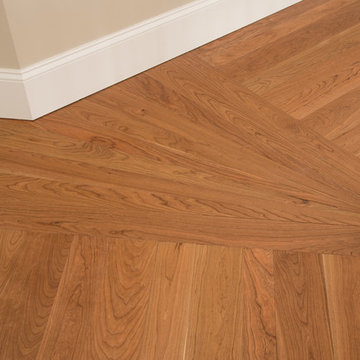 Custom Cherry Wood Floors & Stairs - New Hampshire