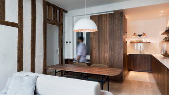 Rénovation appartement - L'alliance du bois et de la lumière