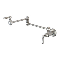Americana Wallmounted Potfiller - 2AM600-BN - Pot Fillers