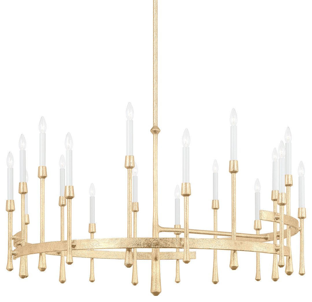 Hudson Valley Lighting 2252 Hathaway 18 Light 52"W Taper Candle ...