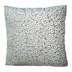 DECORATIVE PILLOWS MIAMI - Eye Dots Pillow, 18"x18" - Decorative Pillows
