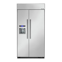 Thermador - Thermador T42BD810NS 42" Freedom Built-In Side-by-Side Refrigeration - Refrigerators