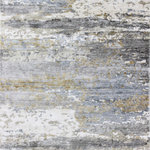 Bashian - Bashian Cupertino Multi Area Rug, 9'x12' - Beauty beckons, your inmagination responds, your room is transformed into a cascade of luminous water. Experience the utmost in luxury with these innovative designs,  hand-knotted in pure hand-spun viscose.