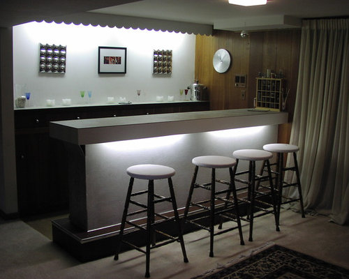 Modern Basement Bar Ideas, Pictures, Remodel and Decor  SaveEmail