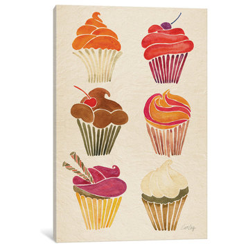 "Cupcakes" Print by Cat Coquillette, 40"x26"x1.5", 1-Piece