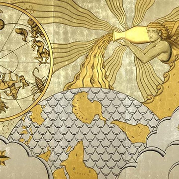 Verre Eglomise Murals