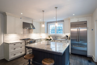Inspiration for a transitional kitchen remodel in DC Metro