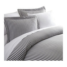 Most Por Contemporary Duvet Covers For 2018 Houzz Ienjoy Home Becky Cameron Premium 3 Piece Ribbon Printed Duvet Cover Set Queen