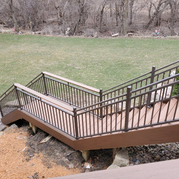 Timbertech Antigua Gold with Antique Palm