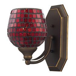 Elk Lighting - Elk Lighting 570-1B-CPR Vanity Lighting Vanity - Bathroom Vanity Lighting