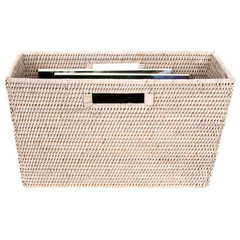 La Jolla Rectangular Rattan Storage and Toilet Roll Box