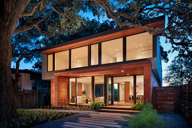 This is an example of a contemporary home in Austin.