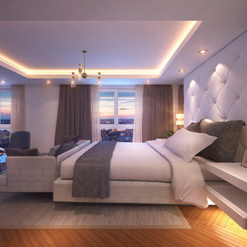 Nội thất căn hộ Penthouse - dự án Riverpark Residence