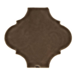 Tuileries Arabesque Chocolat 5'' x 6'' - Wall And Floor Tile