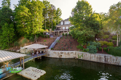 Traditional exterior home idea in Charlotte