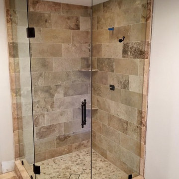 Frameless and Semi-Frameless Neo-Angle Showers