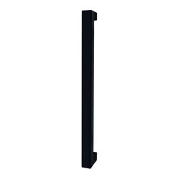 Modern Sliding Door Pull - Squared - Karcher Design Seattle 83 - Barn Door Hardware