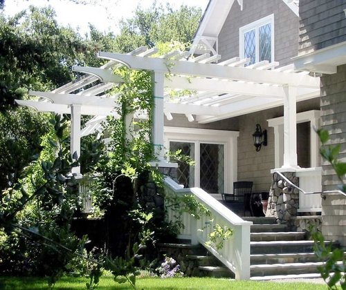 Front Porch With Arbortrellis