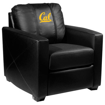 California Golden Bears Stationary Club Chair Commercial Grade Fabric