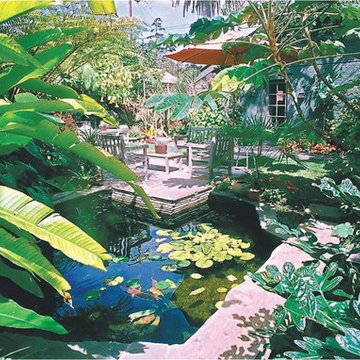 Craftsman Backyard Subtropical