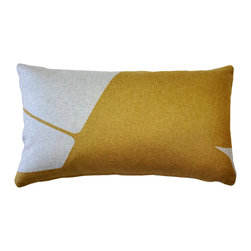 Pillow Decor - Boketto Renaissance Gold Throw Pillow 12x19, with Polyfill Insert - Decorative Pillows