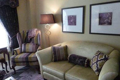 Example of a living room design in Toronto