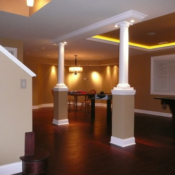 Basement Remodel Lighting