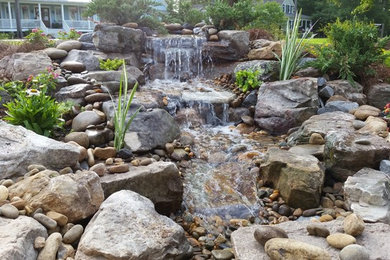 Inspiration for a tropical landscaping in Charleston.