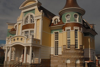 Роскошный особняк в стиле русского барокко