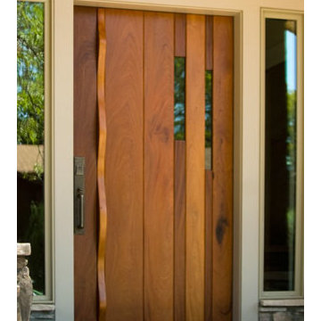 Doors with Glass Inlay