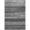 nuLOOM Nova Stripes Contemporary Area Rug, Dark Gray, 8'x10'