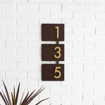 Wall Mounted Address Signs