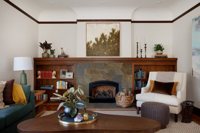 Arts and crafts home design photo in San Francisco