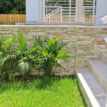 Outdoors with Gobi Format Natural Stone Panels
