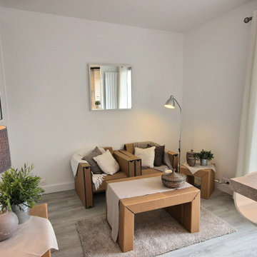 Rénovation d'un studio pour la vente à Asnières-sur-Seine