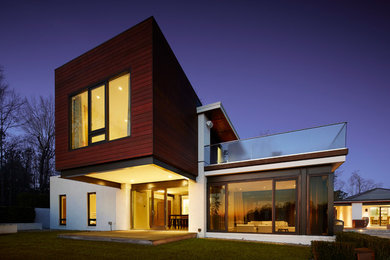 Home design - contemporary home design idea in Wilmington
