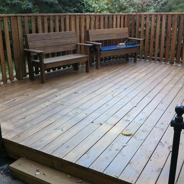 Tvedten - Pressure treated deck in Kansas City