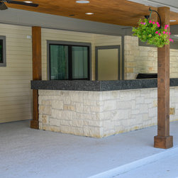 Roof Extension - Outdoor Kitchen Appliances