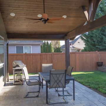 Albany Gable Patio Cover with small Hipped cover