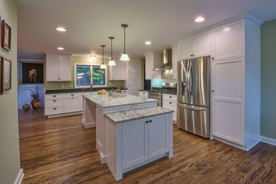 Example of a trendy kitchen design in Other