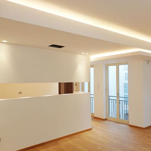 Cartongesso led. fabulous cartongesso con a led with cartongesso led ... Luce diffusa cartongesso