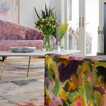 Peninsula: Los Altos Renovation | Contemporary Color Crush