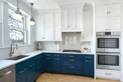 two toned cabinets what color for floor to ceiling pantry